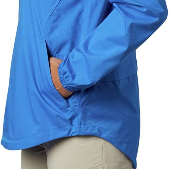 🆕Columbia Women's Tamiami Hurricane Jacket, Small-Stormy Blue, Authentic, NWT - Picture 3 of 6